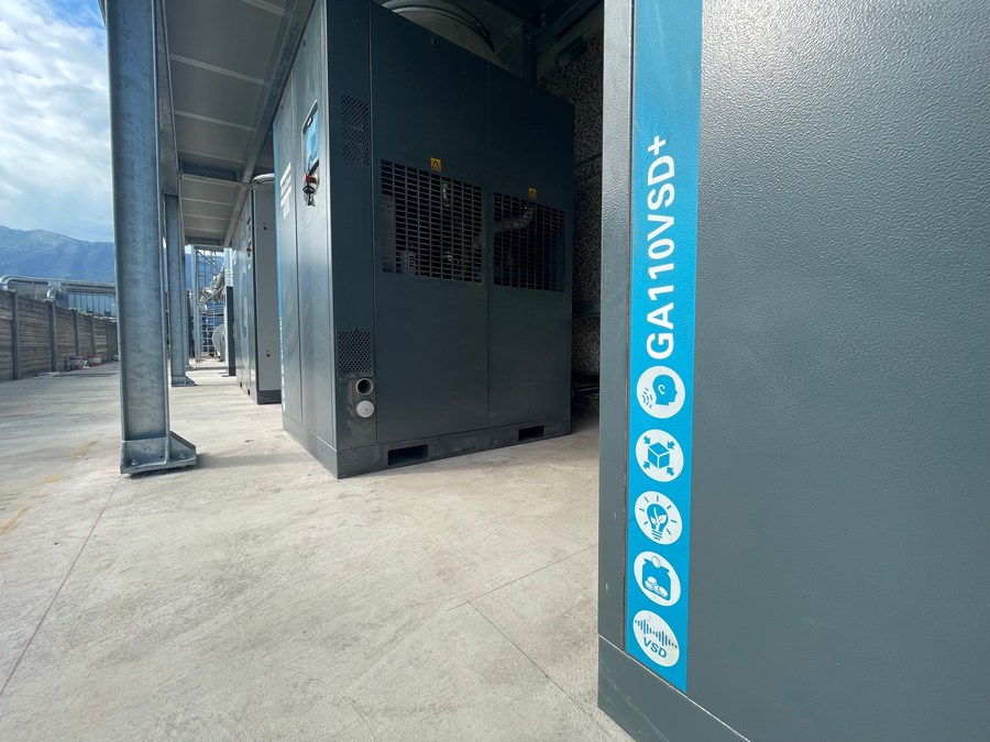 News Siderurgica — Sala compressori esterna